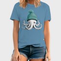 Octopus Winter Hat, Tricou Barbati (Unisex)