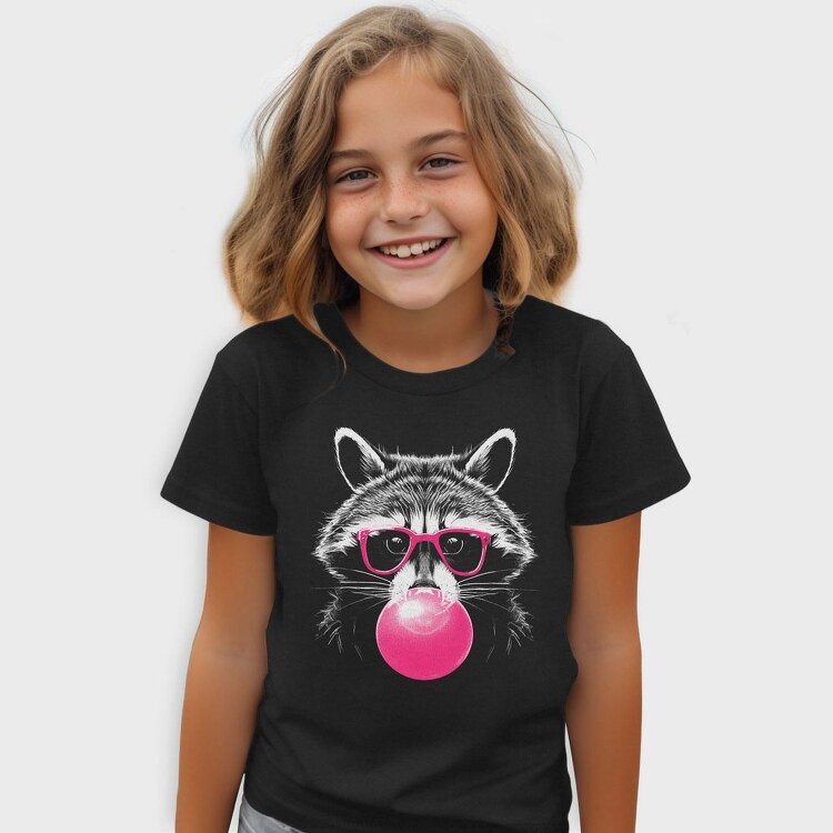 Raccoon Bubblegum, Tricou Copii