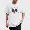 Raccoon Face, Tricou Barbati (Unisex)