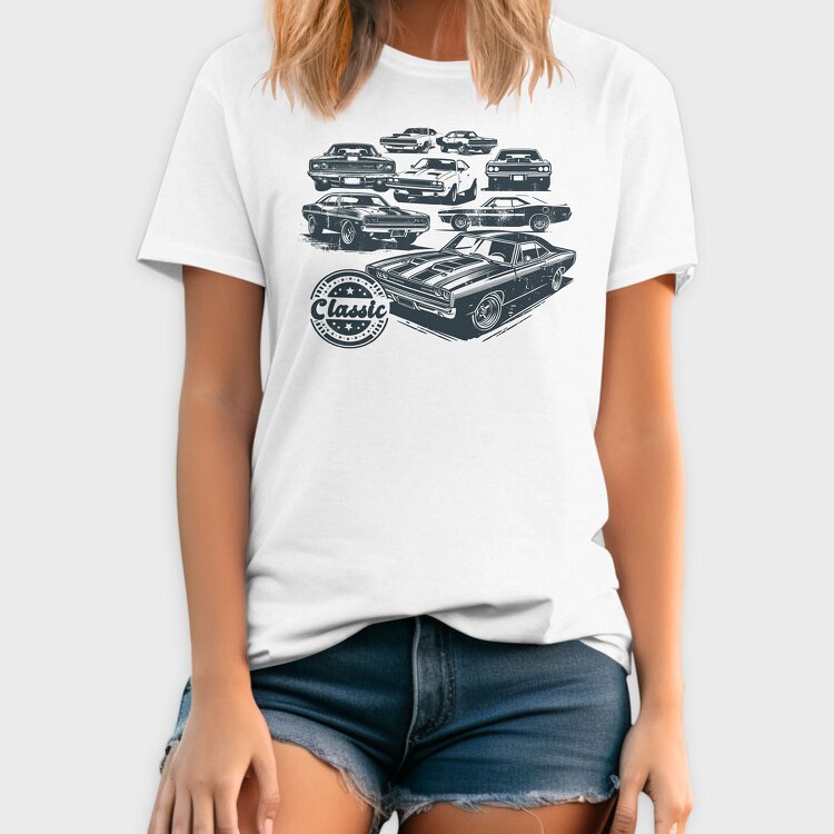 Musclecars, Tricou Barbati (Unisex)