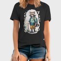 Raccoon Hiking, Tricou Barbati (Unisex)