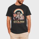 Raccoon Possum Garbage Rainbow, Tricou Barbati (Unisex)