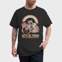 Raccoon Possum Garbage Rainbow, Tricou Barbati (Unisex)