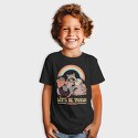 Raccoon Possum Garbage Rainbow, Tricou Copii