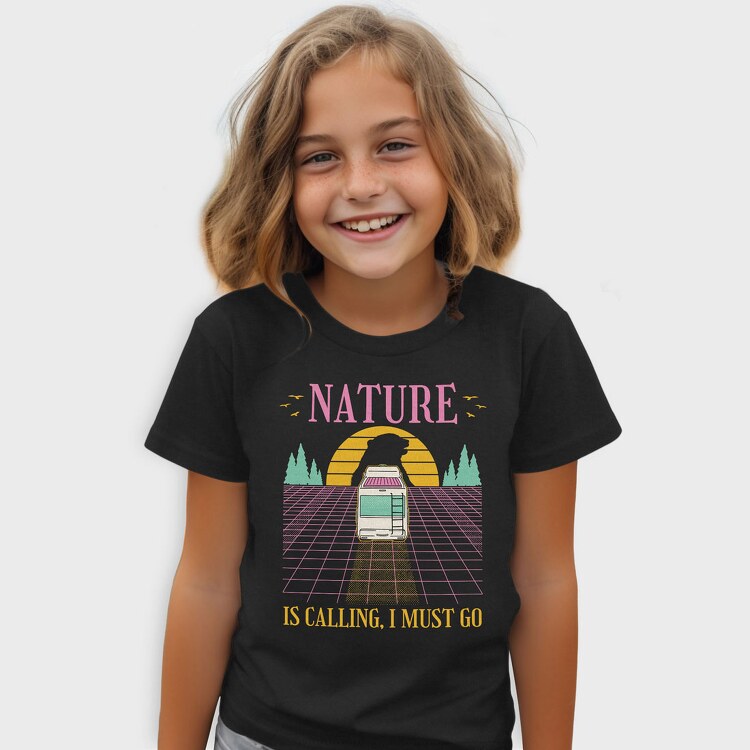 Nature Vaporwave, Tricou Copii