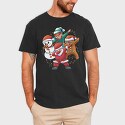 Santa Friends Dabbing, Tricou Barbati (Unisex)