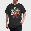 Santa Friends Dabbing, Tricou Barbati (Unisex)