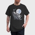 Motorbike Astronaut, Tricou Barbati (Unisex)