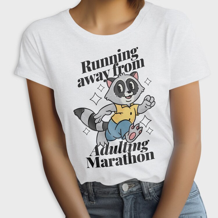 Running Away From Adulting, Tricou Femei