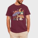 Mushroom Frog Moon, Tricou Barbati (Unisex)