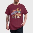 Mushroom Frog Moon, Tricou Barbati (Unisex)