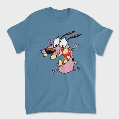 Cartoon Retro Courage the Cowardly Dog 3, Tricou Barbati (Unisex)
