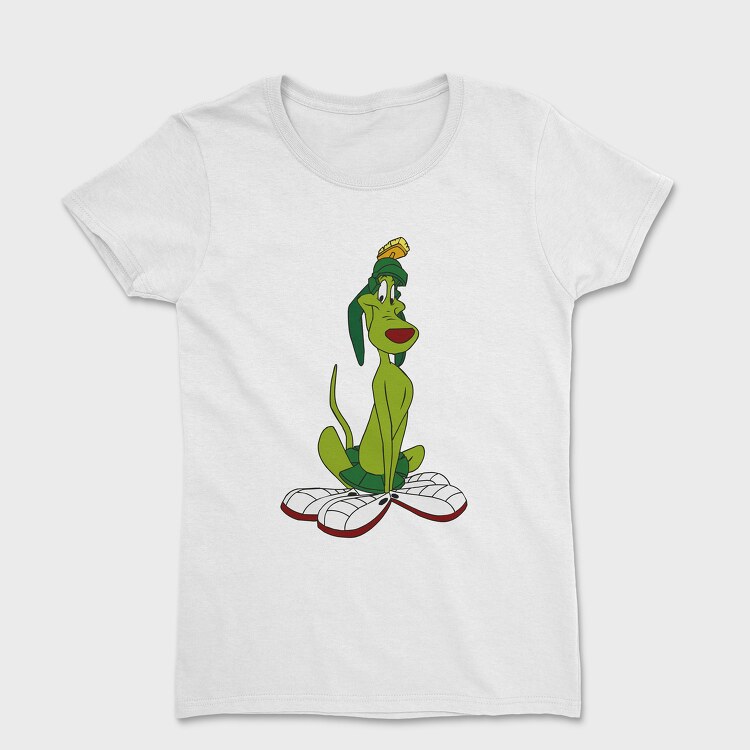 Cartoon Retro Duck Dodgers 4, Tricou Femei