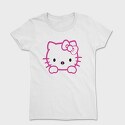 Cartoon Retro Hello Kitty 6, Tricou Femei
