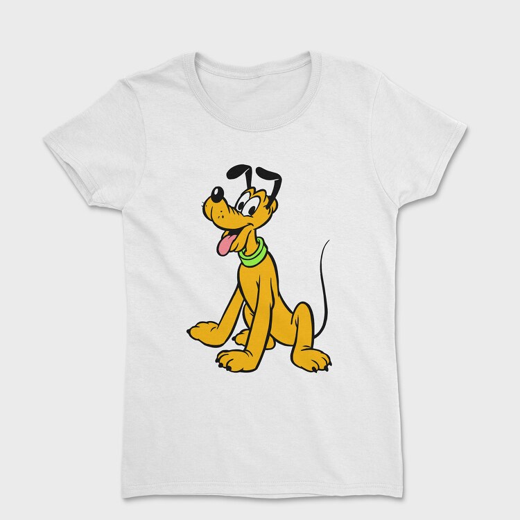 Cartoon Retro Pluto 5, Tricou Femei