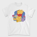 Cartoon Retro Winnie the Pooh 6, Tricou Barbati (Unisex)