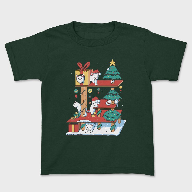 Cat House Christmas, Tricou Copii