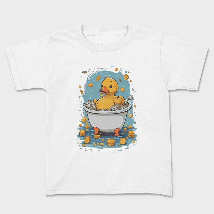 Duck Money Cartoon, Tricou Copii