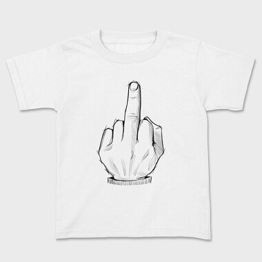 Middle Finger Sketch, Tricou Copii