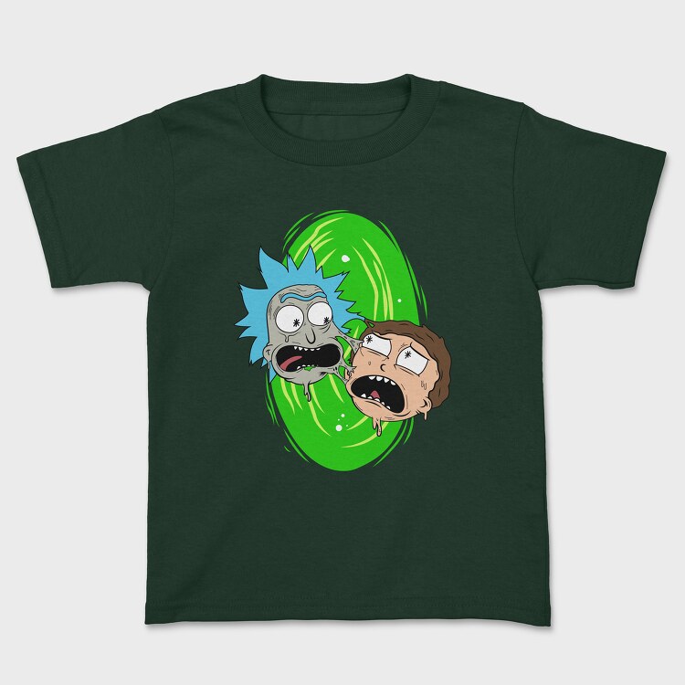 Rick and Morty 40, Tricou Copii