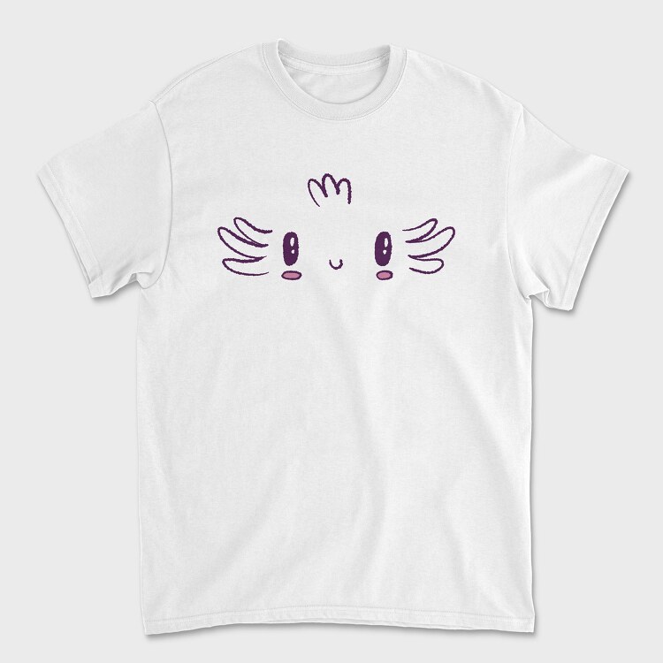 Axolotl Face, Tricou Barbati (Unisex)