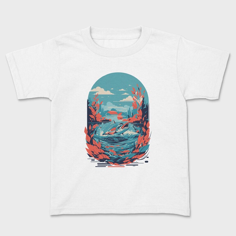 Fish Landscape, Tricou Copii