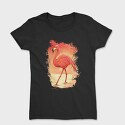 Flamingo Painting, Tricou Femei