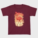 Flamingo Painting, Tricou Copii