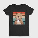 Coffee Grumpy Quokka, Tricou Femei