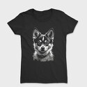 Kleekai Dog Monochrome, Tricou Femei