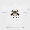 Viking Skull Axe, Tricou Copii