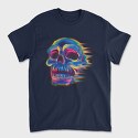 Skull Effect Colorful, Tricou Barbati (Unisex)