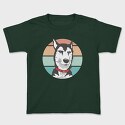 Bored Husky Dog, Tricou Copii