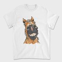 Smiling Horse, Tricou Barbati (Unisex)