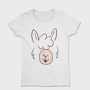 Llama Face, Tricou Femei