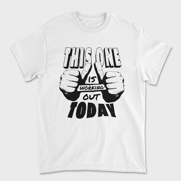 Working Out, Tricou Barbati (Unisex)