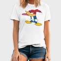 Cartoon Retro Woody Woodpecker 1, Tricou Barbati (Unisex)