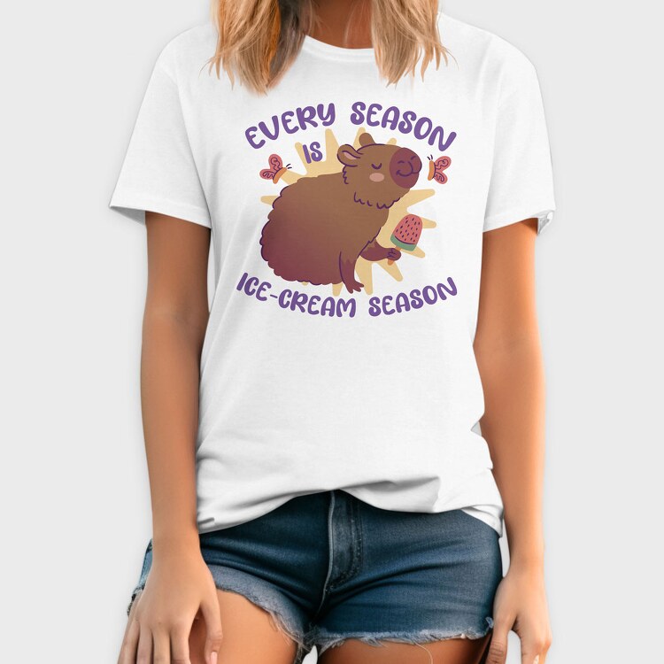Every Season Icecream, Tricou Barbati (Unisex)