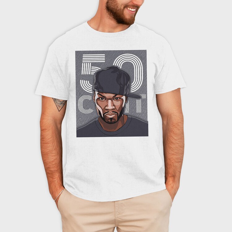 50 Cent, Tricou Barbati (Unisex)