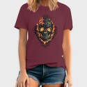 Gothic Skull on Fire, Tricou Barbati (Unisex)