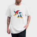 Cartoon Retro Woody Woodpecker 5, Tricou Barbati (Unisex)