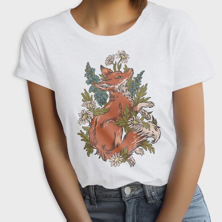 Chamomiles Fox, Tricou Femei