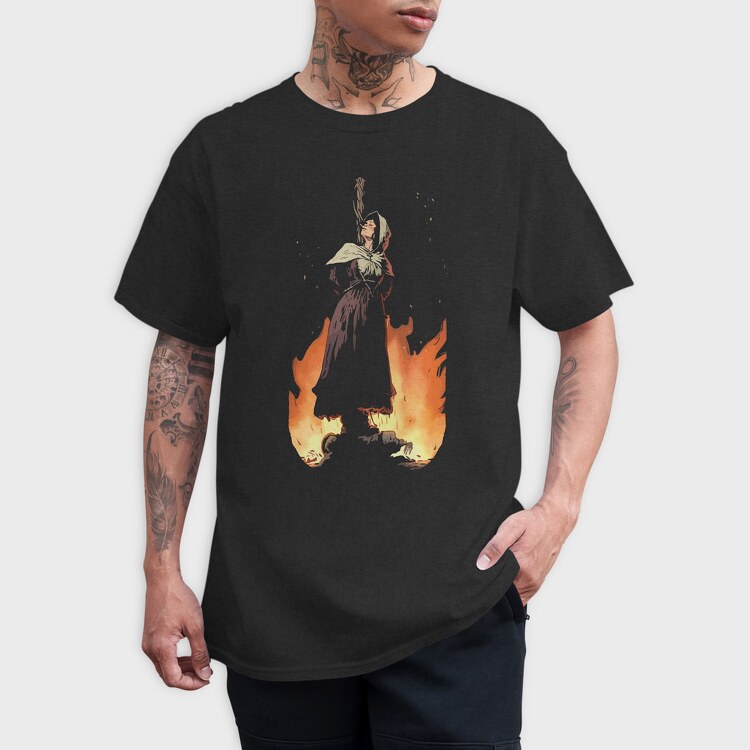 Smoking Witch, Tricou Barbati (Unisex)
