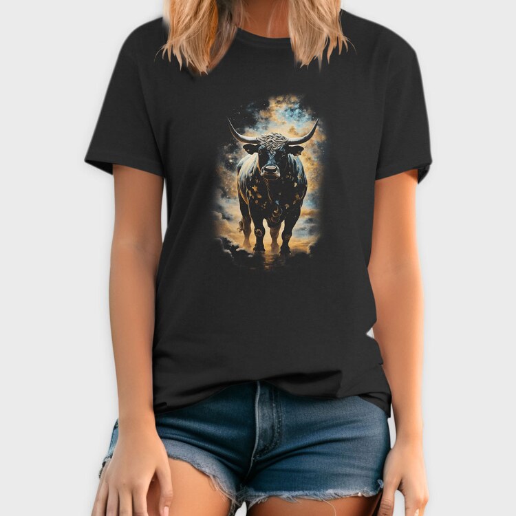 Bull Zodiac Taurus, Tricou Barbati (Unisex)
