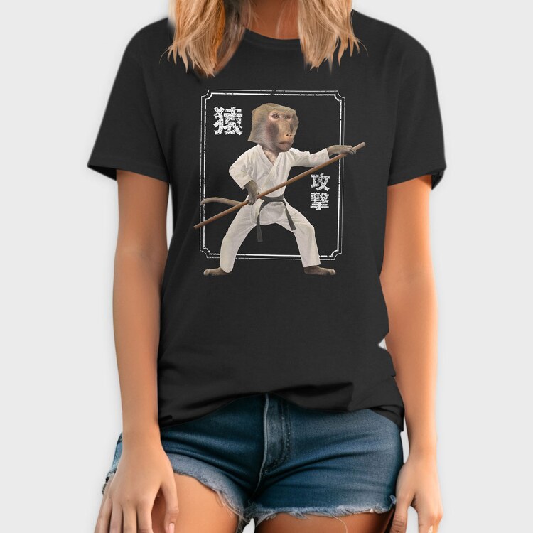 Karate Monkey, Tricou Barbati (Unisex)