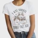 Three Cats Quote, Tricou Femei
