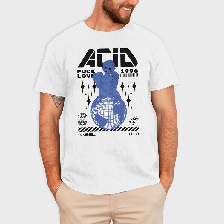 Acid Fuck Love 2, Tricou Barbati (Unisex)