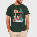 Cat House Christmas, Tricou Barbati (Unisex)