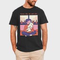 Comfy Chill Girl 8, Tricou Barbati (Unisex)