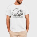 Cat Karma Sketch, Tricou Barbati (Unisex)